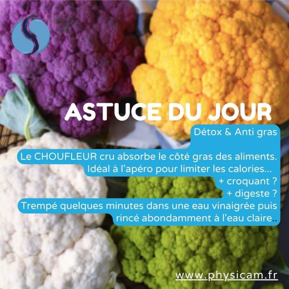 Le chou-fleur | Physi'CAM